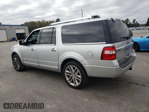 2017 Ford Expedition Max Platinum with VIN 1FMJK1LT9HEA38931, listed as a Copart auction lot 78215574 with 115,322 mi miles and Salvage title. Bid and sale history available at DreamBid. Image 2.
