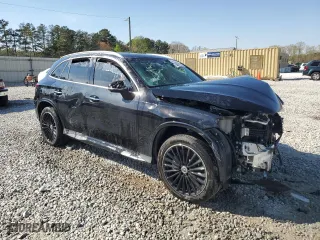 2024 Mercedes-Benz GLC with VIN W1NKM4GBXRU039396, listed as a Copart auction lot 50621215 with 0 mi miles and Clean Title. Bid and sale history available at carsss.com. Image 4.