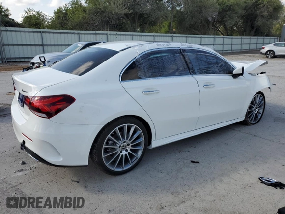 2022 Mercedes-Benz A 220 with VIN W1K3G4FB9NJ366958, listed as a Copart auction lot 79214284 with Not provided miles and Salvage title. Bid and sale history available at DreamBid. Image 3.