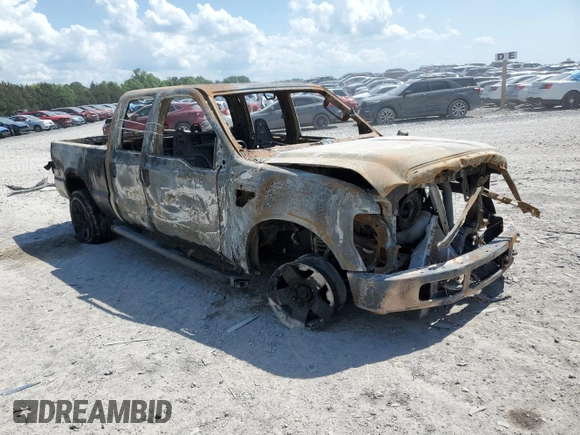 2010 Ford F-250 XL with VIN 1FTSW2BR5AEA78163, listed as a Copart auction lot 54891685 with Not provided miles and Non repairable. Bid and sale history available at DreamBid. Image 4.