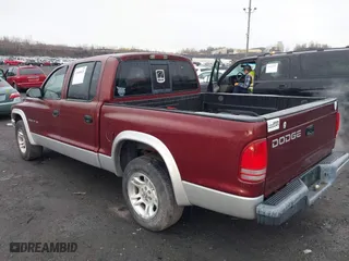 2002 Dodge Dakota SLT with VIN 1B7HL48N62S694380, listed as a IAAI auction lot 42008125 with 152,421 mi miles. Bid and sale history available at carsss.com. Image 3.