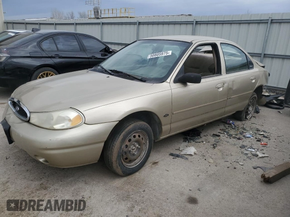 2000 Ford Contour SE Fleet z VIN 1FAFP6634YK128273, wystawiony jako Copart lot #50805975 z przebiegiem 115 491 mil mil oraz Szkody całkowita. Historia ofert i sprzedaży dostępna na DreamBid. Obrazek 1.