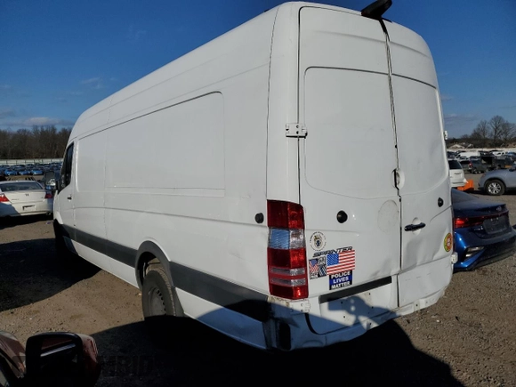 2016 Mercedes-Benz Sprinter with VIN WD3PE8DDXGP338397, listed as a Copart auction lot 87686455 with 153,434 mi miles and Salvage Title. Bid and sale history available at DreamBid. Image 2.