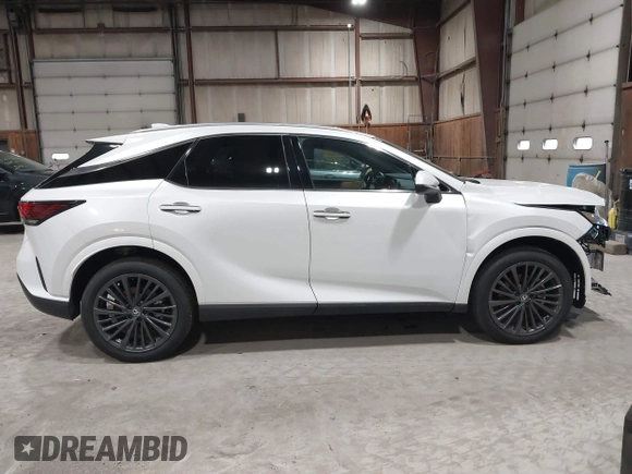 2025 Lexus RX 350 with VIN 2T2BAMCA3SC092209, listed as a IAAI auction lot 41886645 with 259 mi miles and . Bid and sale history available at DreamBid. Image 13.
