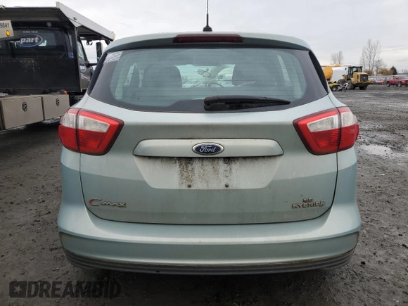 2014 Ford C-Max SE with VIN 1FADP5AU7EL510403, listed as a Copart auction lot 43483715 with 138,302 mi miles and Salvage Title. Bid and sale history available at carsss.com. Image 6.