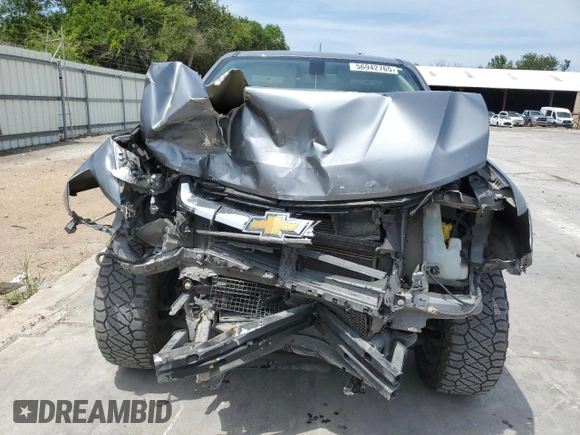 2018 Chevrolet Colorado 2WD LT with VIN 1GCGSCEN6J1143433, listed as a Copart auction lot 56942765 with 115,450 mi miles and Salvage title. Bid and sale history available at DreamBid. Image 5.