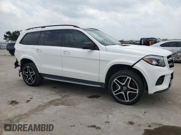 2019 Mercedes-Benz GLS 550 with VIN 4JGDF7DEXKB203995, listed as a Copart auction lot 53217754 with 51,623 mi miles and . Bid and sale history available at DreamBid. Image 4.