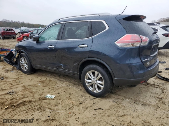 2016 Nissan Rogue SV with VIN 5N1AT2MV4GC799217, listed as a Copart auction lot 81204174 with 114,004 mi miles and Salvage Title. Bid and sale history available at carsss.com. Image 2.