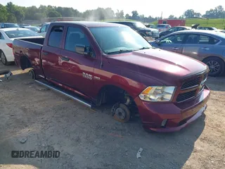 2016 Ram 1500 Express with VIN 1C6RR6FT5GS183385, listed as a IAAI auction lot 42661835 with 149,626 mi miles and . Bid and sale history available at DreamBid. Image 1.