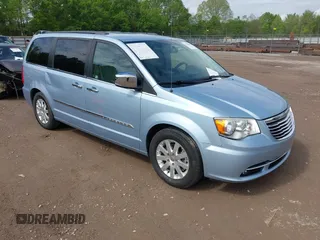 2012 Chrysler Town & Country Touring-L with VIN 2C4RC1CG1CR393269, listed as a IAAI auction lot 42101848 with 144,881 mi miles. Bid and sale history available at carsss.com. Image 1.