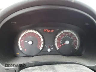 2010 Kia Rio LX with VIN KNADH4A37A6665399, listed as a Copart auction lot 72571284 with 132,610 mi miles and Salvage Title. Bid and sale history available at carsss.com. Image 9.