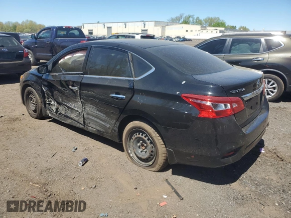 2019 Nissan Sentra S with VIN 3N1AB7AP3KY225415, listed as a Copart auction lot 54830785 with 93,480 mi miles and Salvage title. Bid and sale history available at DreamBid. Image 2.