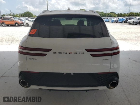 2024 Genesis GV70 2.5T с VIN 5NMMADTB2RH007838, выставлен на аукционе Copart как лот 55225735 с пробегом Не указан миль и Списание • Salvage title. История ставок и продаж доступна на DreamBid. Изображение 6.