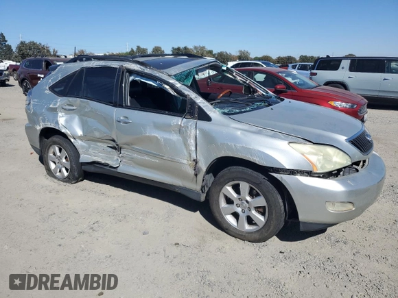 2004 Lexus RX 330 with VIN JTJHA31U540002073, listed as a Copart auction lot 73409094 with 250,262 mi miles and Non Repairable. Bid and sale history available at carsss.com. Image 4.