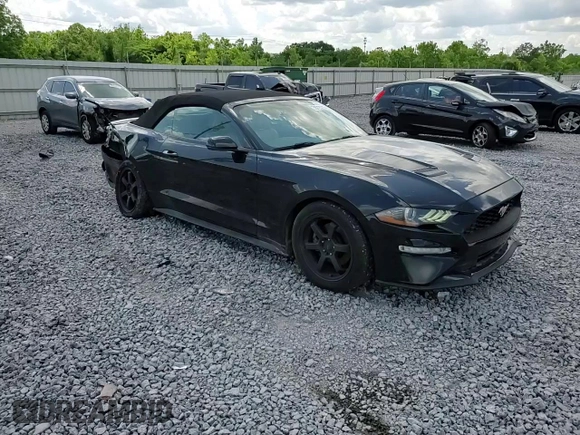 2018 Ford Mustang EcoBoost Premium with VIN 1FATP8UHXJ5111074, listed as a Copart auction lot 55725235 with 93,154 mi miles and Salvage title. Bid and sale history available at DreamBid. Image 13.