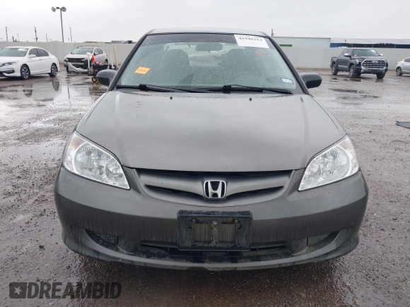 2005 Honda Civic LX with VIN 2HGES16525H614268, listed as a IAAI auction lot 41948313 with 207,657 mi miles and . Bid and sale history available at DreamBid. Image 12.