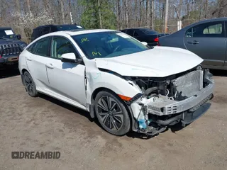 2017 Honda Civic Sedan EX-T with VIN 19XFC1F3XHE207572, listed as a IAAI auction lot 41935389 with 137,878 mi miles. Bid and sale history available at carsss.com. Image 1.