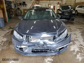 2019 Honda Civic Sedan LX with VIN 2HGFC2F62KH571885, listed as a Copart auction lot 48181775 with 57,899 mi miles and Salvage Title. Bid and sale history available at carsss.com. Image 5.