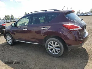 2014 Nissan Murano S with VIN JN8AZ1MW8EW502391, listed as a Copart auction lot 66810204 with 206,861 mi miles and Clean Title. Bid and sale history available at DreamBid. Image 2.
