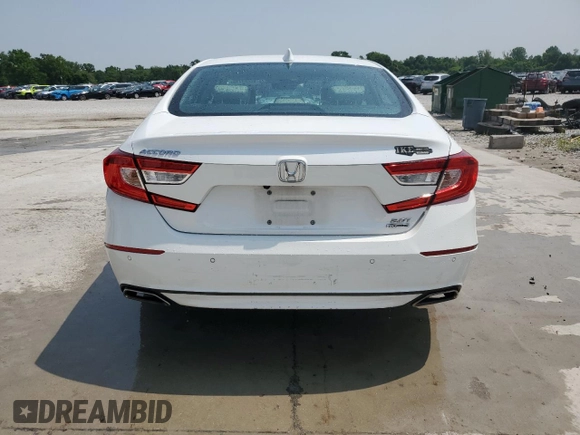 2019 Honda Accord Touring with VIN 1HGCV2F94KA032996, listed as a Copart auction lot 60283715 with 57,365 mi miles and Salvage title. Bid and sale history available at DreamBid. Image 6.