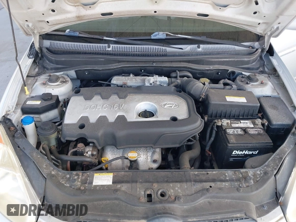 2007 Hyundai Accent GLS with VIN KMHCN46C27U138872, listed as a IAAI auction lot 42144670 with 81,260 mi miles. Bid and sale history available at carsss.com. Image 10.