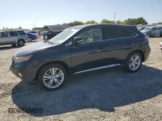 2010 Lexus RX 450h with VIN JTJZB1BA1A2400309, listed as a Copart auction lot 62584925 with 131,357 mi miles and Salvage title. Bid and sale history available at DreamBid. Image 1.