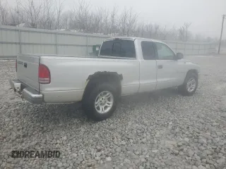2001 Dodge Dakota with VIN 1B7GL22XX1S313638, listed as a Copart auction lot 43059385 with 114,298 mi miles and Salvage Title. Bid and sale history available at DreamBid. Image 3.