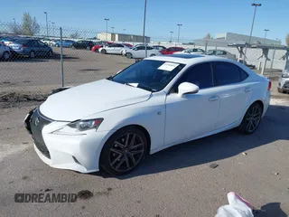 2015 Lexus IS 250 with VIN JTHBF1D27F5058917, listed as a IAAI auction lot 41966824 with 139,051 mi miles and . Bid and sale history available at carsss.com. Image 18.