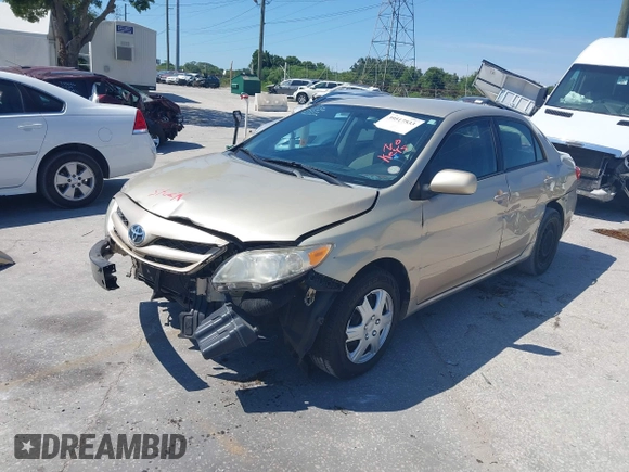 2011 Toyota Corolla L with VIN 2T1BU4EE9BC746710, listed as a IAAI auction lot 39517533 with 1 mi miles. Bid and sale history available at carsss.com. Image 6.