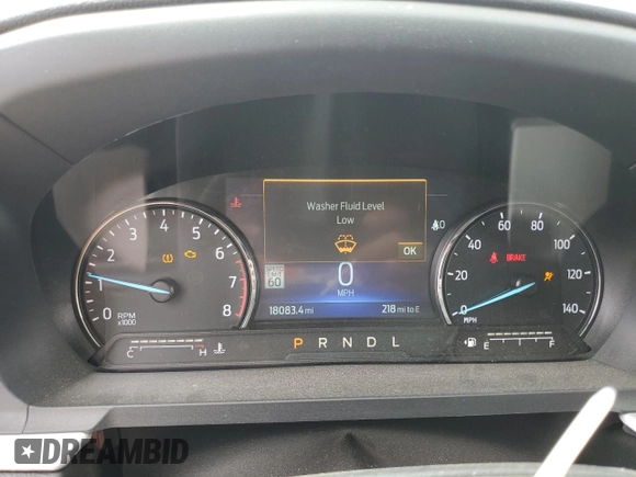 2024 Ford Explorer XLT with VIN 1FMSK8DH2RGA86199, listed as a Copart auction lot 56005575 with 18,083 mi miles and Salvage title. Bid and sale history available at DreamBid. Image 9.