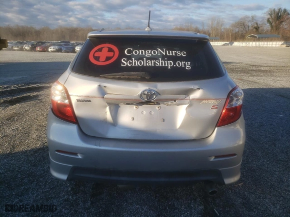 2009 Toyota Matrix S with VIN 2T1KE40E69C003582, listed as a Copart auction lot 49399455 with 151,875 mi miles and Salvage Title. Bid and sale history available at carsss.com. Image 6.
