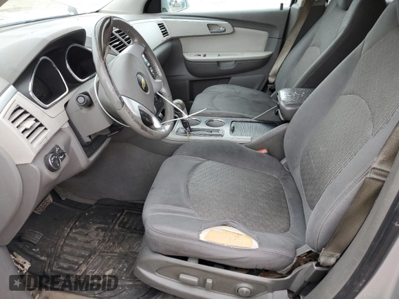 2012 Chevrolet Traverse 1LT with VIN 1GNKRGED9CJ421224, listed as a Copart auction lot 54675265 with 171,227 mi miles and Clean Title. Bid and sale history available at DreamBid. Image 7.