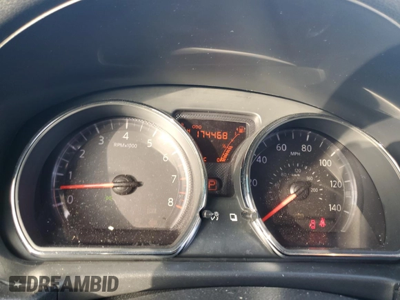 2014 Nissan Versa S with VIN 3N1CN7AP5EL851940, listed as a Copart auction lot 43917585 with 174,468 mi miles and Salvage Title. Bid and sale history available at carsss.com. Image 9.