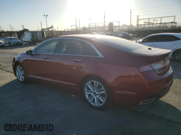 2014 Lincoln MKZ with VIN 3LN6L2GKXER827964, listed as a Copart auction lot 42044615 with 139,749 mi miles and Salvage Title. Bid and sale history available at carsss.com. Image 2.