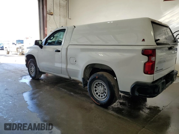 2023 Chevrolet Silverado 1500 Work Truck with VIN 3GCNAAEK8PG355779, listed as a Copart auction lot 50185505 with 152,256 mi miles and Clean Title. Bid and sale history available at DreamBid. Image 2.