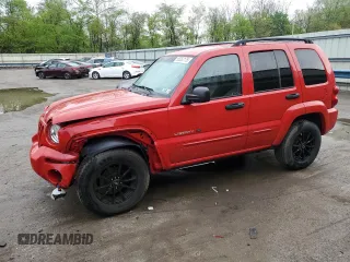 2002 Jeep Liberty Limited with VIN 1J4GL58K12W347078, listed as a Copart auction lot 55282175 with 73,688 mi miles and Salvage title. Bid and sale history available at DreamBid. Image 1.