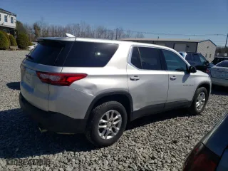 2018 Chevrolet Traverse LS with VIN 1GNERFKW8JJ245860, listed as a Copart auction lot 49612865 with 109,955 mi miles and Salvage Title. Bid and sale history available at carsss.com. Image 3.
