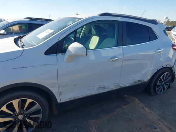 2021 Buick Encore Preferred with VIN KL4CJESM4MB371786, listed as a IAAI auction lot 41262590 with 75,560 mi miles. Bid and sale history available at carsss.com. Image 6.