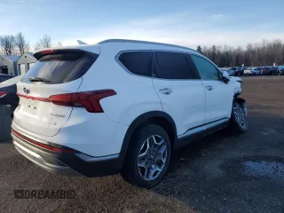 2023 Hyundai Santa Fe Hybrid Luxury with VIN KM8S5DA19PU100959, listed as a Copart auction lot 81152414 with 30,570 mi miles and Salvage Title. Bid and sale history available at carsss.com. Image 3.