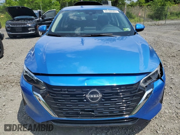 2024 Nissan Sentra SV with VIN 3N1AB8CV4RY265045, listed as a Copart auction lot 59188985 with 5,232 mi miles and Salvage title. Bid and sale history available at DreamBid. Image 5.