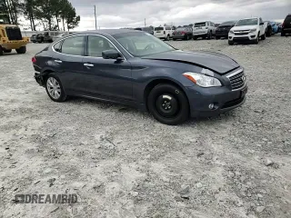 2011 Infiniti M with VIN JN1BY1AR6BM375779, listed as a Copart auction lot 47879435 with 245,770 mi miles and Salvage Title. Bid and sale history available at DreamBid. Image 10.