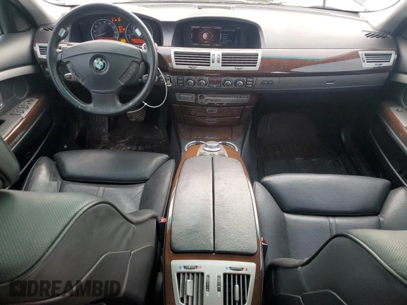 2006 BMW 7 Series 750i with VIN WBAHL835X6DT05231, listed as a Copart auction lot 52806995 with 101,357 mi miles and Salvage Title. Bid and sale history available at carsss.com. Image 8.