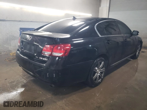 2009 Lexus GS 350 with VIN JTHCE96S490021845, listed as a Copart auction lot 41862345 with 214,825 mi miles and Salvage Title. Bid and sale history available at carsss.com. Image 3.