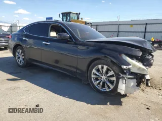 2012 Infiniti M with VIN JN1BY1AP5CM333877, listed as a Copart auction lot 50949495 with Not provided miles and Salvage title. Bid and sale history available at DreamBid. Image 4.