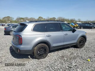2024 Kia Telluride EX X-Line with VIN 5XYP3DGC2RG442654, listed as a Copart auction lot 51484725 with 13,079 mi miles and Salvage title. Bid and sale history available at DreamBid. Image 3.