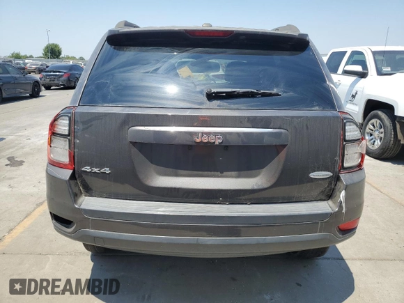 2016 Jeep Compass High Altitude z VIN 1C4NJDEB7GD637930, wystawiony jako Copart lot #64143735 z przebiegiem 141 060 mil mil oraz Czysty tytuł • Clean title. Historia ofert i sprzedaży dostępna na DreamBid. Obrazek 6.