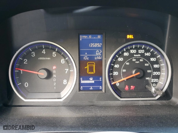 2011 Honda CR-V EX with VIN 5J6RE4H52BL825906, listed as a Copart auction lot 74451264 with 135,892 mi miles and Salvage Title. Bid and sale history available at carsss.com. Image 9.