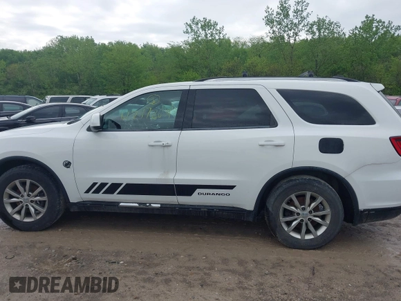 2017 Dodge Durango SXT with VIN 1C4RDHAG4HC737038, listed as a IAAI auction lot 42172631 with 281,483 mi miles and . Bid and sale history available at DreamBid. Image 14.