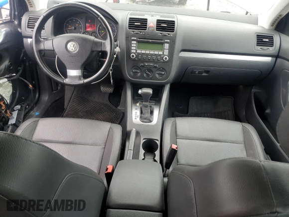 2008 Volkswagen Jetta Wolfsburg Edition with VIN 3VWRJ71K98M126974, listed as a Copart auction lot 58475155 with 115,038 mi miles and Salvage title. Bid and sale history available at DreamBid. Image 8.