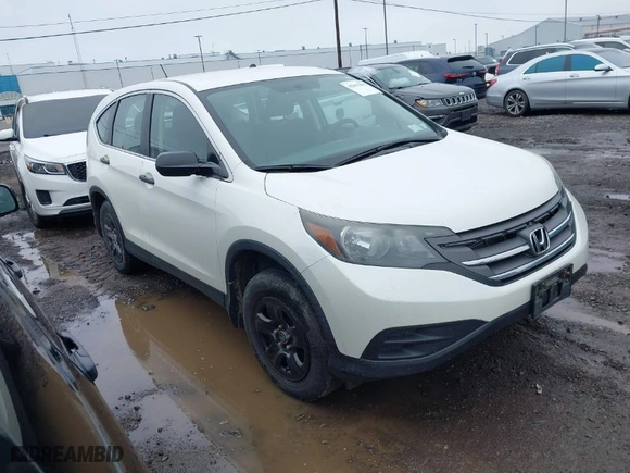 2013 Honda CR-V LX with VIN 5J6RM4H35DL035262, listed as a IAAI auction lot 42015861 with 260,261 mi miles. Bid and sale history available at carsss.com. Image 1.